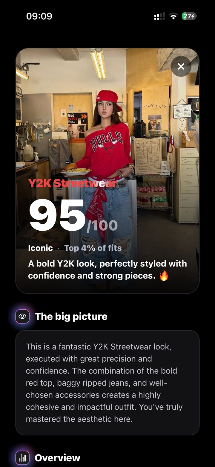 Viblook AI analysis