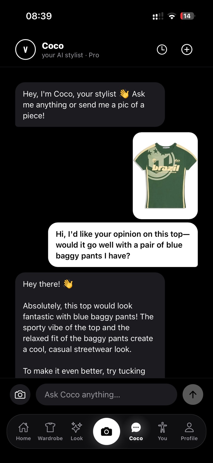 Viblook Coco chat