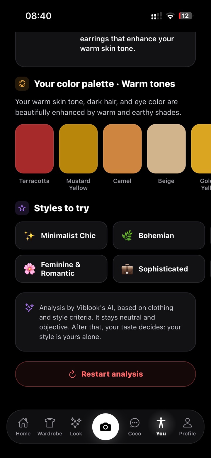 Viblook color palette